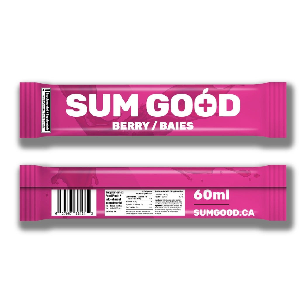 Sum Good Hydration Shots - Berry Flavour