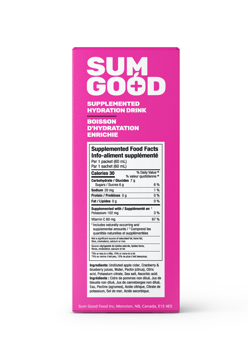 Sum Good Hydration Shots - Berry Flavour